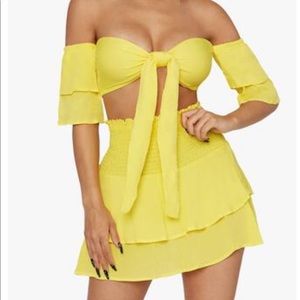 Sexy summer Yellow set